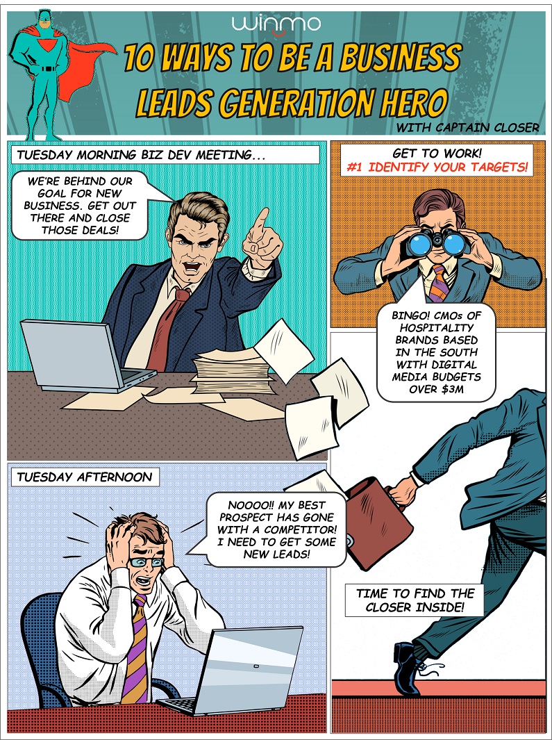 How to be a business leads generation hero